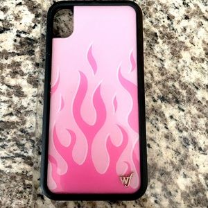Wildflower Pink Flames Phone Case